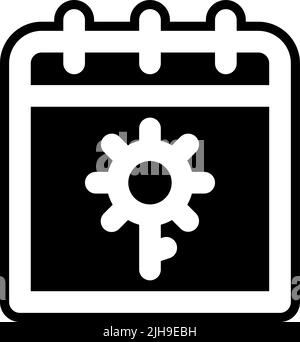 Kalenderfrühling . Stock Vektor