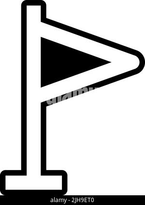 Basic ui-Flag . Stock Vektor