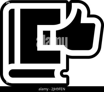 Bücher wie . Stock Vektor