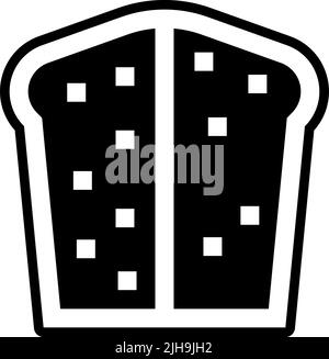 Italien Panettone . Stock Vektor