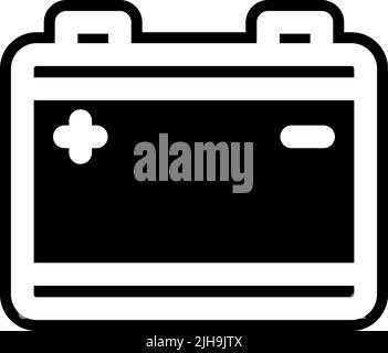 Elektronischer Druckspeicher . Stock Vektor