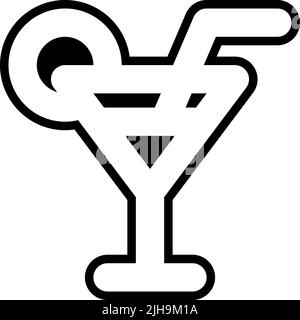 Sommer Strandurlaub Cocktail . Stock Vektor