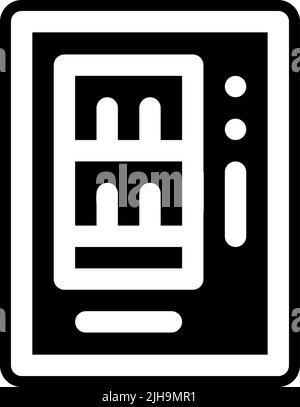 Automat für Straßenmärkte. Stock Vektor