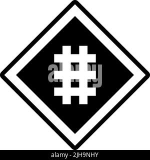 Verkehrszeichen Verkehrszeichen . Stock Vektor
