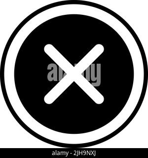 UI Basic close . Stock Vektor