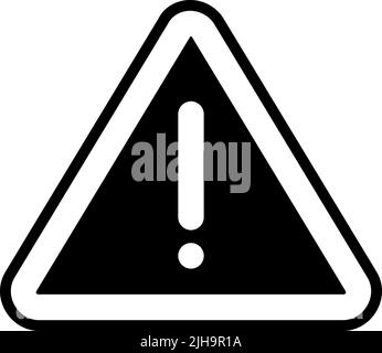 Grundlegende UI-Warnung . Stock Vektor