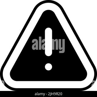 Warnung der Benutzeroberfläche . Stock Vektor