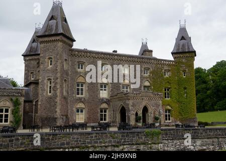 Dinefwr Mansion im Dinefwr Park National Nature Reserve Stockfoto