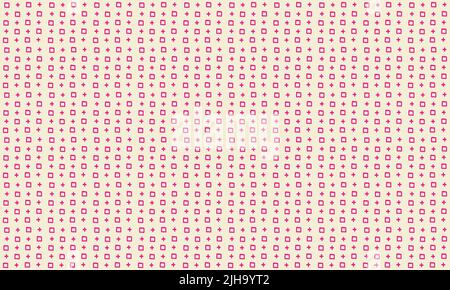 Handgezeichnetes Nahtloses Vektor-Hintergrundmuster Design. Perfekt für Stofftextur, Geschenkpapierkunst und Tapetendarstellung. Diese Vektorgrafik Stock Vektor