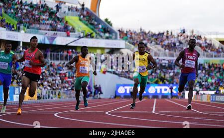 Arthur Cisse, Yohan Blake, Trayvon Bromell, Akani Simbine, Raymond