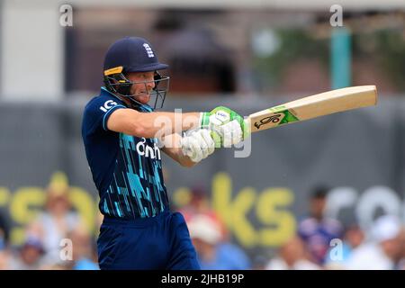 Jos Buttler schlagen für England in Manchester, Vereinigtes Königreich am 7/17/2022. (Foto von Conor Molloy/News Images/Sipa USA) Stockfoto