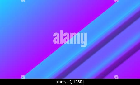 Blau und Rosa 3D Hintergrund Tapete. Stockfoto