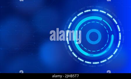 Digitaler Hintergrund mit blauer Farbstruktur. Stockfoto