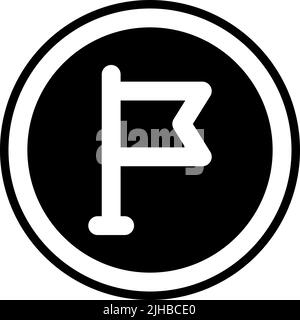 Basic Interface Flag . Stock Vektor