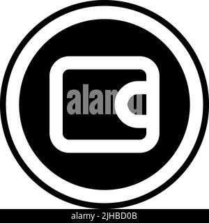 Basic Interface Wallet . Stock Vektor