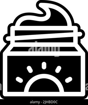 Schönheitscreme . Stock Vektor