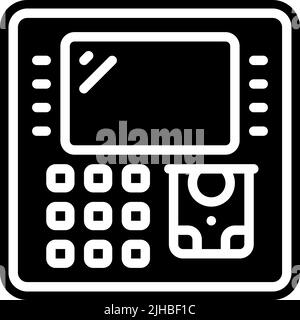 Komfort geldautomat . Stock Vektor