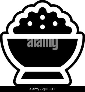 Drachenboot Festival Reis Schüssel . Stock Vektor