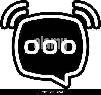 Internet der Dinge chatten . Stock Vektor