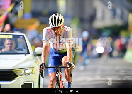 Rodez nach Carcassonne, Frankreich. 17.. Juli 2022. During Tour De France, stage 15, France, 17. July 2022, Credit:Pete Goding/Goding Images/Alamy Live News Stockfoto