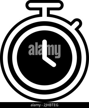 Podcast Stoppuhr . Stock Vektor