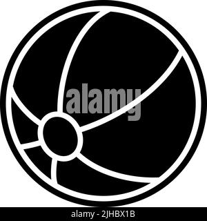 Sommer Beach Ball . Stock Vektor