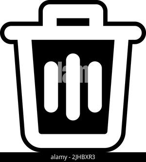 UI-Steuerung löschen . Stock Vektor