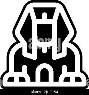 Alte Zivilisation sphinx . Stock Vektor