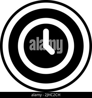 Grundlegende Benutzeroberfläche Zeit . Stock Vektor