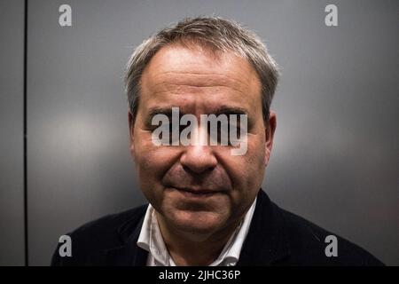 Xavier Bertrand ist ein französischer Politiker, der seit den Regionalwahlen 2015 als Präsident des regionalrats von Hauts-de-France tätig ist. Frankreich. Stockfoto