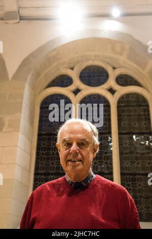 Frédéric Mitterrand ist ein französischer Politiker, der von 2009 bis 2012 unter Präsident Nicolas Sarkozy als Minister für Kultur und Kommunikation Frankreichs fungierte. Im Laufe seiner Karriere war er Schauspieler, Drehbuchautor, Fernsehmoderator, Schriftsteller, Produzent und Regisseur. Frankreich. Stockfoto