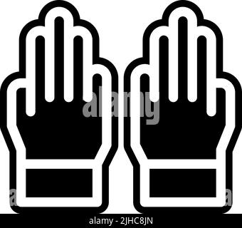 Handgesten Lob . Stock Vektor