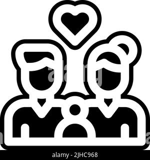 Internationale Kindertagesfamilie . Stock Vektor