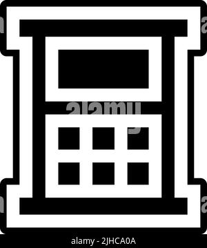 Schlüssel und Schlösser Passcode . Stock Vektor