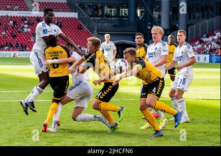 Kopenhagen, Dänemark. 17.. Juli 2022. Khouma Babacar (11) vom FC Kopenhagen beim Superliga-Spiel 3F zwischen dem FC Kopenhagen und AC Horsens im Kopenhagener Park. (Foto: Gonzales Photo/Alamy Live News Stockfoto