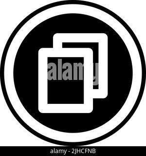 Text-Editor kopieren . Stock Vektor