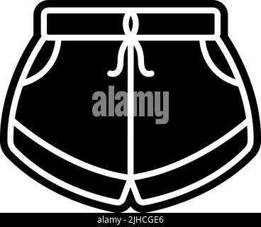 Tropische Shorts . Stock Vektor