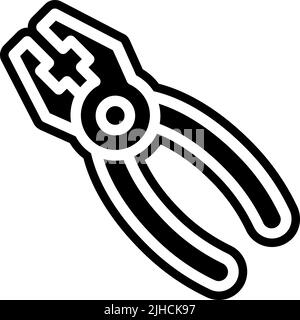 Kunst und Handwerk Zangen . Stock Vektor