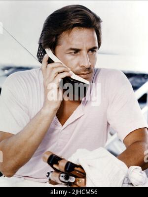 DON JOHNSON, MIAMI VICE, 1984 Stockfoto