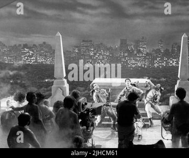 HAROLD RAMIS, Dan Aykroyd, Ernie Hudson, Ghostbusters, 1984 Stockfoto