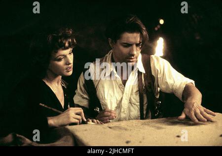 BRENDAN FRASER, Rachel Weisz, die MUMIE, 1999 Stockfoto