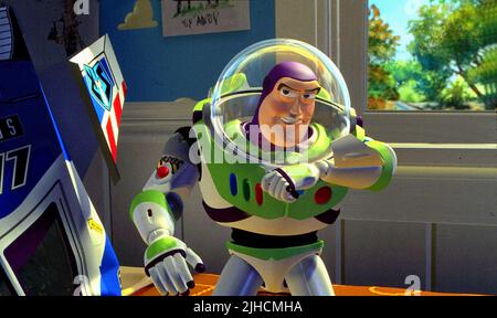 BUZZ LIGHTYEAR, Toy Story, 1995 Stockfoto