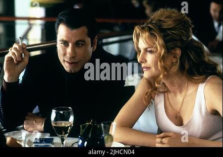 JOHN TRAVOLTA, Rene Russo, Get Shorty, 1995 Stockfoto