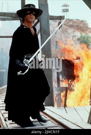 ANTONIO BANDERAS, DIE MASKE DES ZORRO, 1998 Stockfoto