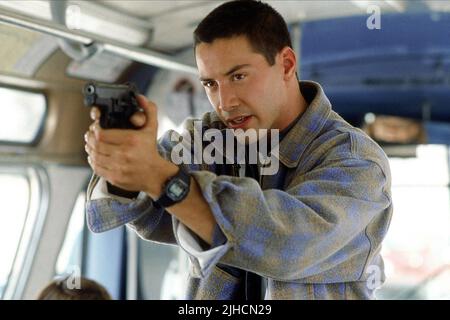 KEANU REEVES, Geschwindigkeit, 1994 Stockfoto