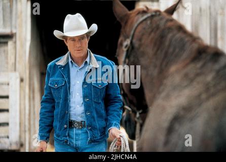 ROBERT REDFORD, der PFERDEFLÜSTERER, 1998 Stockfoto