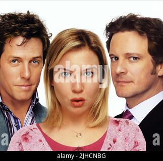 HUGH GRANT, RENEE ZELLWEGER, Colin Firth, BRIDGET JONES: AM RANDE DES WAHNSINNS 2004 Stockfoto