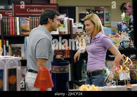 STEVE CARELL, Elizabeth Banks, das 40 Jahre alte Jungfrau, 2005 Stockfoto