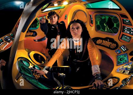 DARYL SABARA, ALEXA VEGA, Spy Kids 2: Die Insel der verlorenen Träume, 2002 Stockfoto