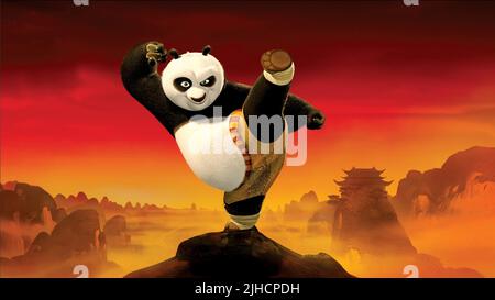 PO DER PANDA, KUNG FU PANDA, 2008 Stockfoto